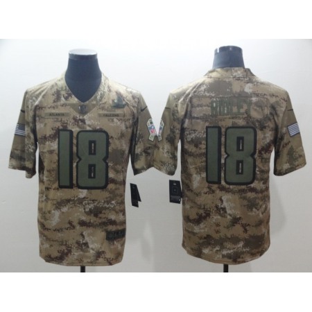 Men's Atlanta Falcons #18 Calvin Ridley 2018 Camo Salute to Service Limited Stitched NFL Jersey