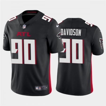 Men's Atlanta Falcons #90 Marlon Davidson New Black Vapor Untouchable Limited Stitched NFL Jersey