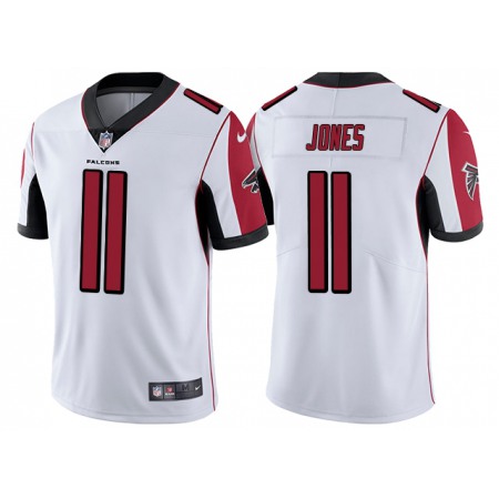 Men's Atlanta Falcons #11 Julio Jones White Vapor Untouchable Limited Stitched NFL Jersey