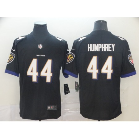 Men's Baltimore Ravens #44 Marlon Humphrey Black Vapor Untouchable Limited NFL Jersey
