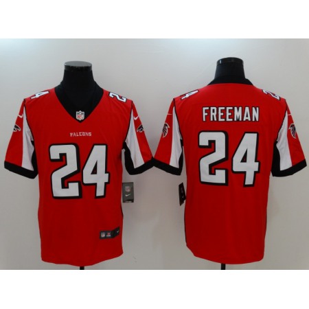 Men's Atlanta Falcons #24 Devonta Freeman Red Vapor Untouchable Player Limited Jersey