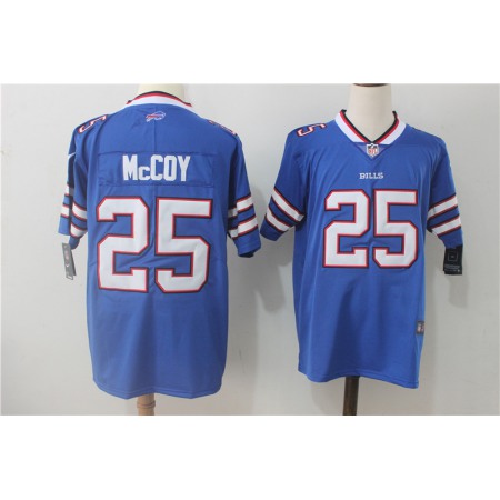 Men's Nike Buffalo Bills #25 LeSean McCoy Royal Blue Team Color Stitched NFL Vapor Untouchable Limited Jersey