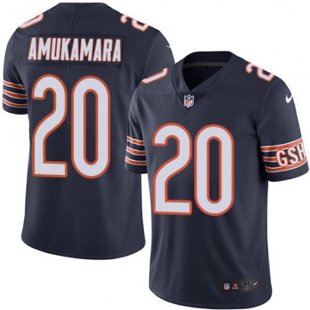 Men's Chicago Bears #20 Prince Amukamara Navy Blue Vapor Untouchable Limited Stitched NFL Jersey