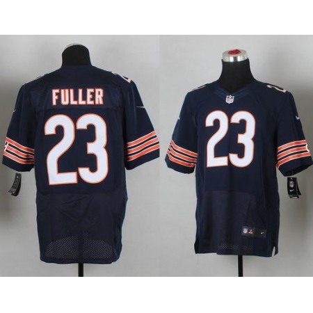 Nike Bears #23 Kyle Fuller Navy Blue Team Color Men's Stitched NFL Elite Jersey