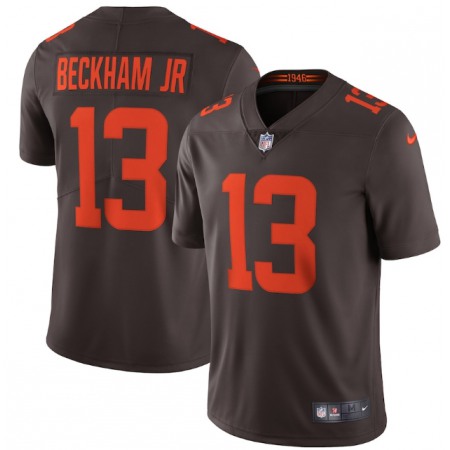 Men's Cleveland Browns #13 Odell Beckham Jr.?New Brown Alternate Vapor Untouchable Limited NFL Stitched Jersey