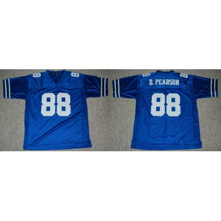 Men's Dallas Cowboys #88 Drew Pearson Blue Old Style Stitched Football Jersey