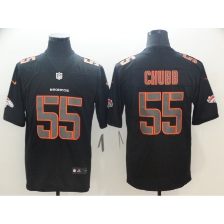 Men's Denver Broncos #55 Bradley Chubb Black 2018 Impact Limited Stitched NFL Jersey