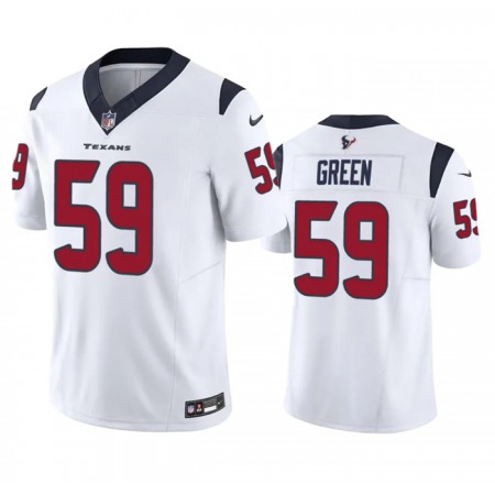 Men's Houston Texans #59 Kenyon Green White 2023 F.U.S.E Vapor Untouchable Stitched Football Jersey