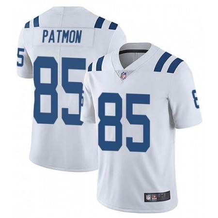 Men's Indianapolis Colts #85 Dezmon Patmon White Stitched Jersey