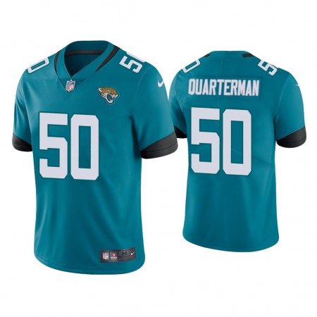Men's Jacksonville Jaguars #50 Shaquille Quarterman Blue Vapor Untouchable Limited Stitched Jersey