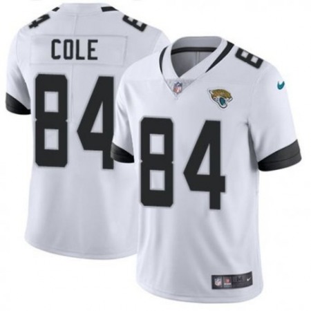 Men's Jacksonville Jaguars #84 Keelan Cole White Vapor Untouchable Limited Stitched Jersey