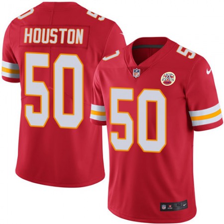 Men's Kansas City Chiefs #50 Justin Houston Red Vapor Untouchable Limited Stitched NFL Jersey