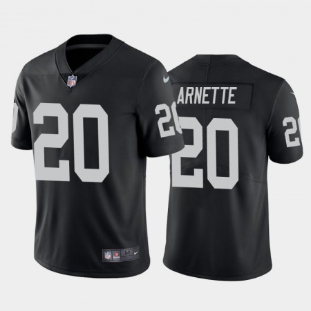 Men's Las Vegas Raiders #20 Damon Arnette Black Vapor Untouchable Limited Stitched Jersey