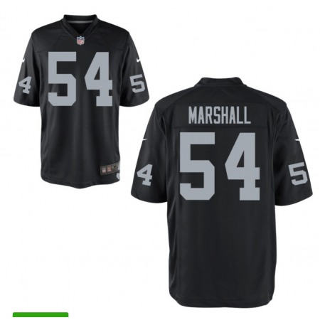 Men's Oakland Raiders #54 Brandon Marshall Black Limited NFL Stitched Jersey