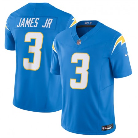 Men's Los Angeles Chargers #3 Derwin James Jr. Blue 2023 F.U.S.E. Vapor Untouchable Limited Stitched Jersey