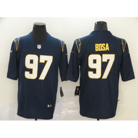 Men's Los Angeles Chargers #97 Joey Bosa Navy Vapor Stitched NFL Jersey