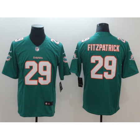 Men's Miami Dolphins #29 Minkah Fitzpatrick Aqua Vapor Untouchable NFL Limited Stitched Jersey