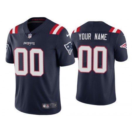 Men's New England Patriots New Navy ACTIVE PLAYER Vapor Untouchable Limited Stitched NFL Jersey