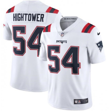 Men's New England Patriots #54 Dont'a Hightower 2020 White Vapor Untouchable Limited Stitched NFL Jersey