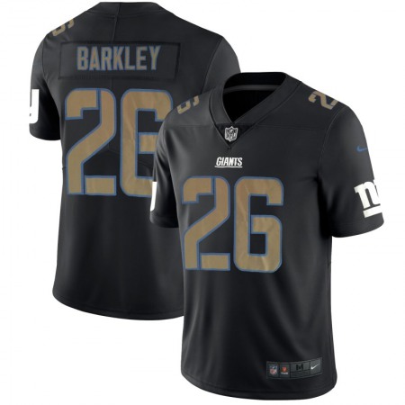 Men's New York Giants #26 Saquon Barkley Black 2018 Impact Limited Stitched NFL Jersey