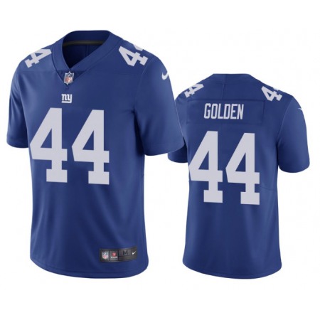 Men's New York Giants #44 Markus Golden Blue Vapor Untouchable Limited Stitched NFL Jersey