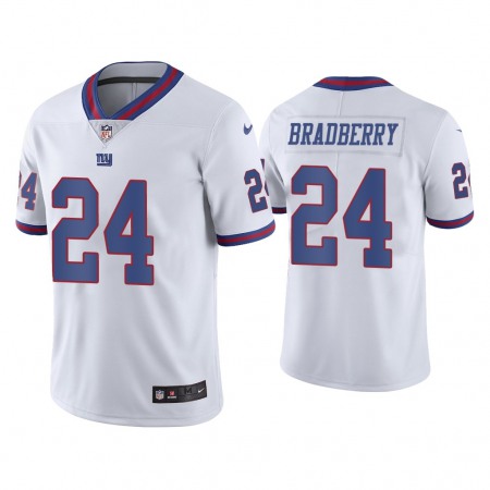 Men's New York Giants #24 James Bradberry White Color Rush Limited Stitched NFL Jersey