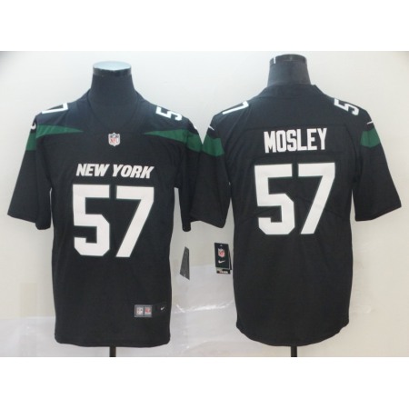 Men's New York Jets #57 C.J. Mosley Black Vapor Untouchable Limited Stitched NFL Jersey