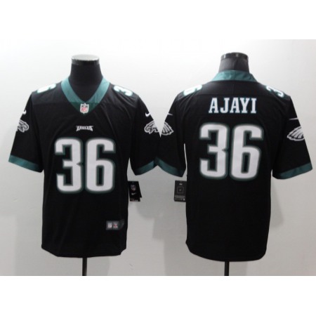 Men's Philadelphia Eagles #36 Jay Ajayi Black Vapor Untouchable Limited Stitched NFL Jersey
