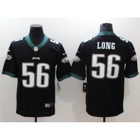 Men's Philadelphia Eagles #56 Chris Long Black Vapor Untouchable Limited Stitched NFL Jersey