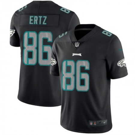 Men's Philadelphia Eagles #86 Zach Ertz Black Impact Limited Stitched NFL Jersey
