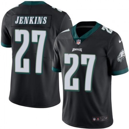 Nike Eagles #27 Malcolm Jenkins Black Men's Stitched NFL Limited Rush Jersey