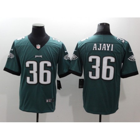 Men's Philadelphia Eagles #36 Jay Ajayi Green Vapor Untouchable Limited Stitched NFL Jersey
