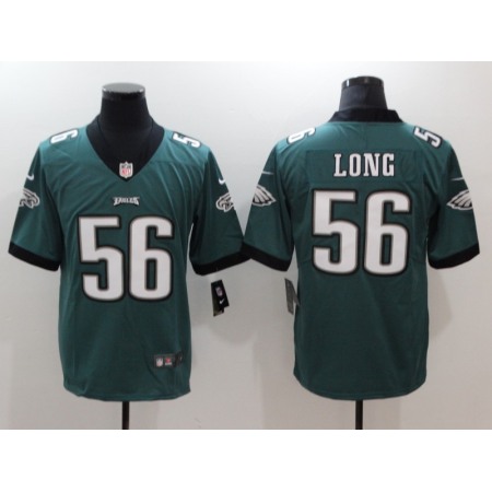 Men's Philadelphia Eagles #56 Chris Long Green Vapor Untouchable Limited Stitched NFL Jersey