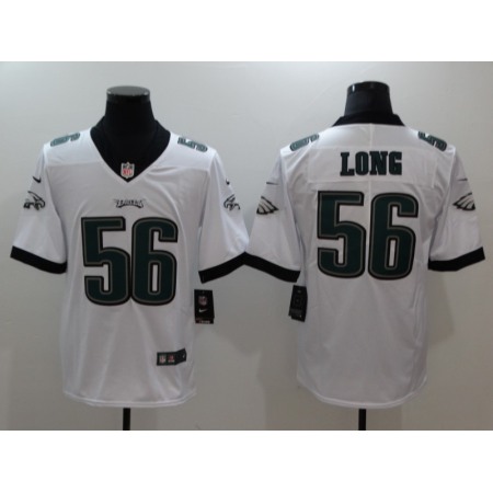 Men's Philadelphia Eagles #56 Chris Long White Vapor Untouchable Limited Stitched NFL Jersey