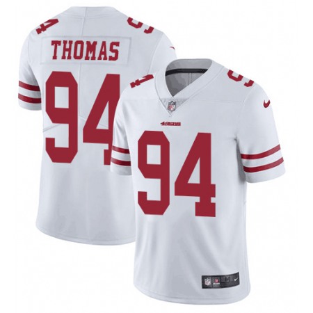 Men's San Francisco 49ers #94 Solomon Thomas Red 2019 Vapor Untouchable Limited Stitched NFL Jersey