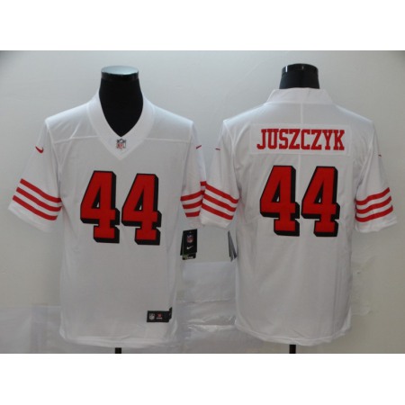 Men's San Francisco 49ers #44 Kyle Juszczyk White New Vapor Untouchable Limited Stitched NFL Jersey