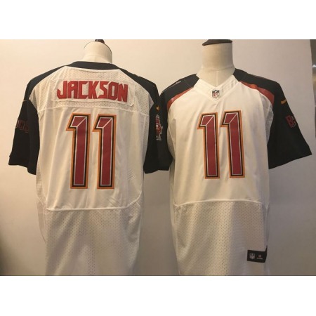 Men's Tampa Bay Buccaneers #11 DeSean Jackson Nike White Elite Stitched NFL Jersey