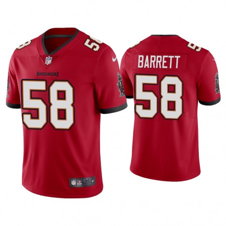 Men's Tampa Bay Buccaneers #58 Shaquil Barrett New Red Vapor Untouchable Limited Stitched NFL Jersey