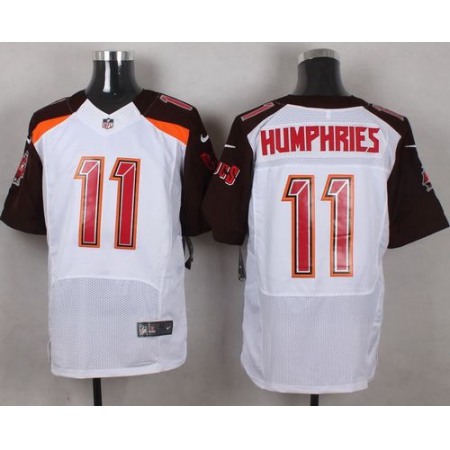 Nike Buccaneers #11 Adam Humphries White Men's Stitched NFL New Elite Jersey
