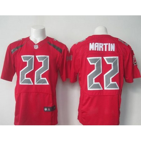 Nike Buccaneers #22 Doug Martin Red Men's Stitched NFL Elite Rush Jersey