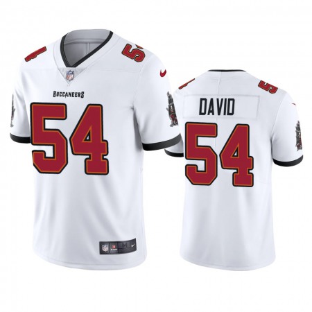 Men's Tampa Bay Buccaneers #54 Lavonte David New White Vapor Untouchable Limited Stitched NFL Jersey