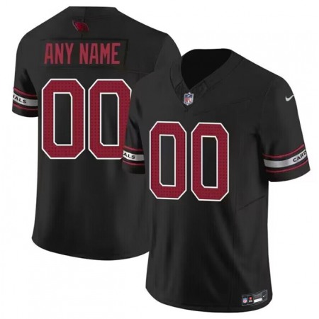 Men's Arizona Cardinals Customized Black 2023 F.U.S.E. Vapor Untouchable Limited Stitched Jersey