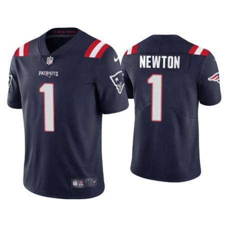 Youth New England Patriots #1 Cam Newton Navy Vapor Untouchable Stitched Jersey