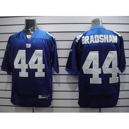 Giants #44 Ahmad Bradshaw Blue Stitched Youth NFL Jersey