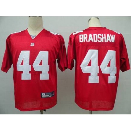 Giants #44 Ahmad Bradshaw Red Stitched Youth NFL Jersey