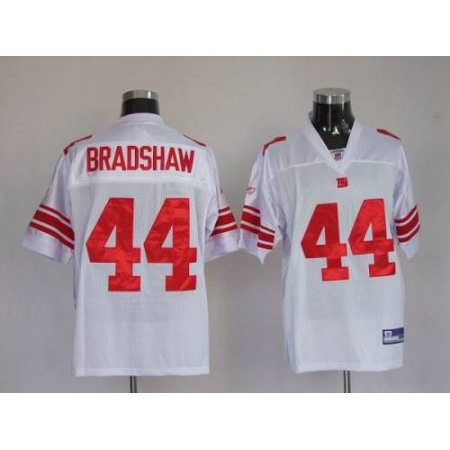 Giants #44 Ahmad Bradshaw White Stitched Youth NFL Jersey