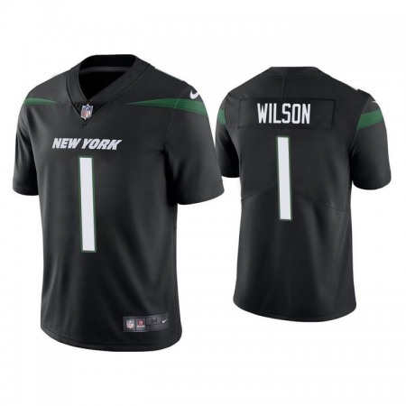 Youth New York Jets #1 Zach Wilson 2021 NFL Draft Green Vapor Untouchable Limited Stitched Jersey