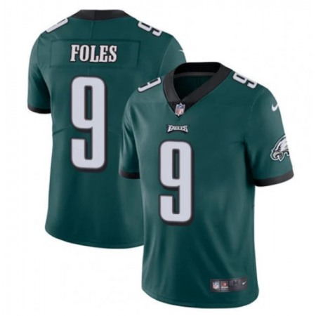 Youth Philadelphia Eagles #9 Nick Foles Green Vapor Untouchable Limited Stitched Football Jersey