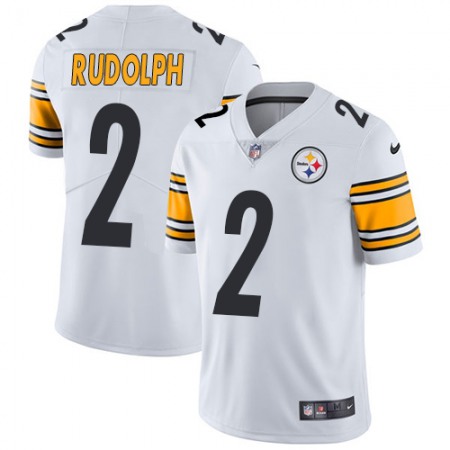 Youth Pittsburgh Steelers #2 Mason Rudolph White 2019 Vapor Untouchable Limited Stitched NFL Jersey