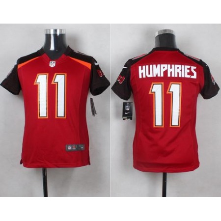 Nike Buccaneers #11 Adam Humphries Red Team Color Youth Stitched NFL New Elite Jersey